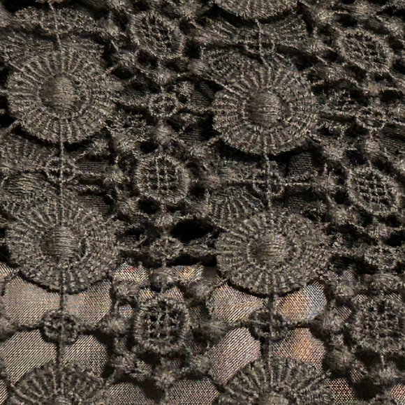 Calvin Klein/Ellen Tracy Elegant Black Lace Dress - 6 - Picture 5 of 9